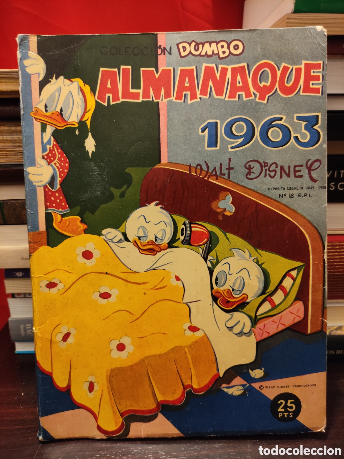 Tebeos: WALT DISNEY - ALMANAQUE 1963