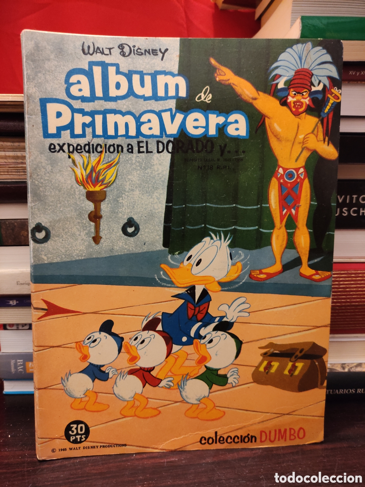 Tebeos: WALT DISNEY - album de Primavera expedici&oacute;n a EL DORADO