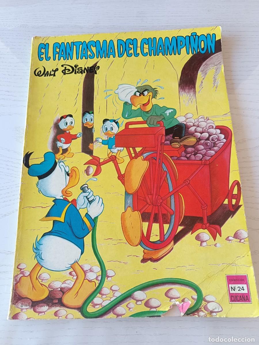 Comics: COLECCION CUCA&Ntilde;A N&ordm; 24 EL FANTASMA DEL CHAMPI&Ntilde;ON . WALT DISNEY ERSA