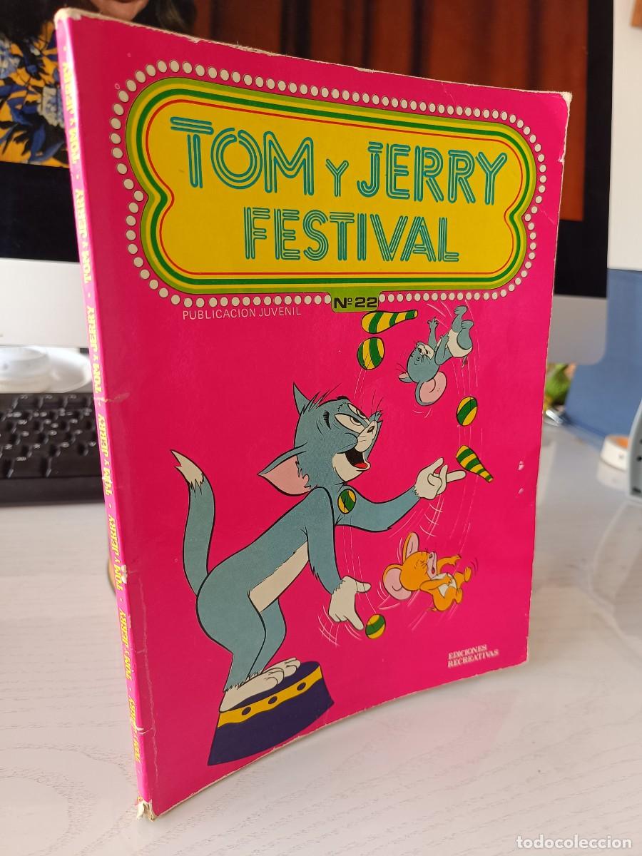 Tebeos: TOM Y JERRY FESTIVAL NUMERO 22 - EDICIONES RECREATIVAS VER FOTOS
