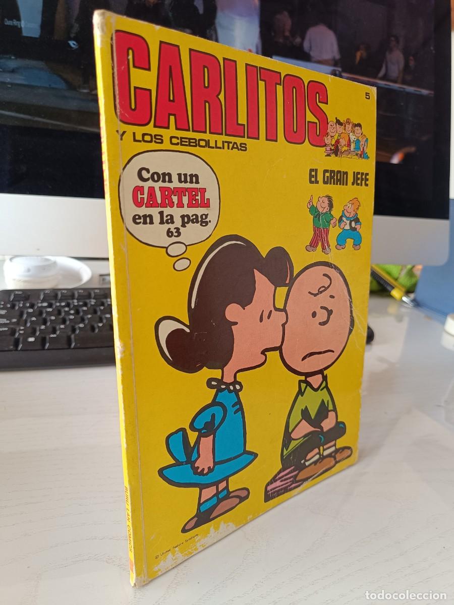 Tebeos: COMIC DE CARLITOS Y LOS CEBOLLITAS EN EL GRAN JEFE - NUMERO 5 VER FOTOS