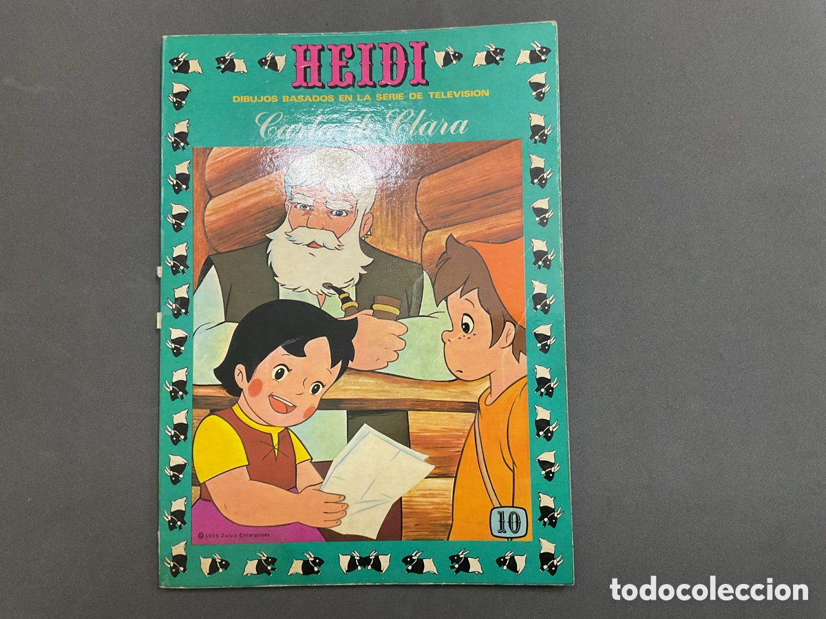Tebeos: ANTIGUO TEBEO DE HEIDI. N&ordm;10. CARTA A CLARA . EDICIONES RECREATIVAS. E.R.S.A. A&Ntilde;O 1976