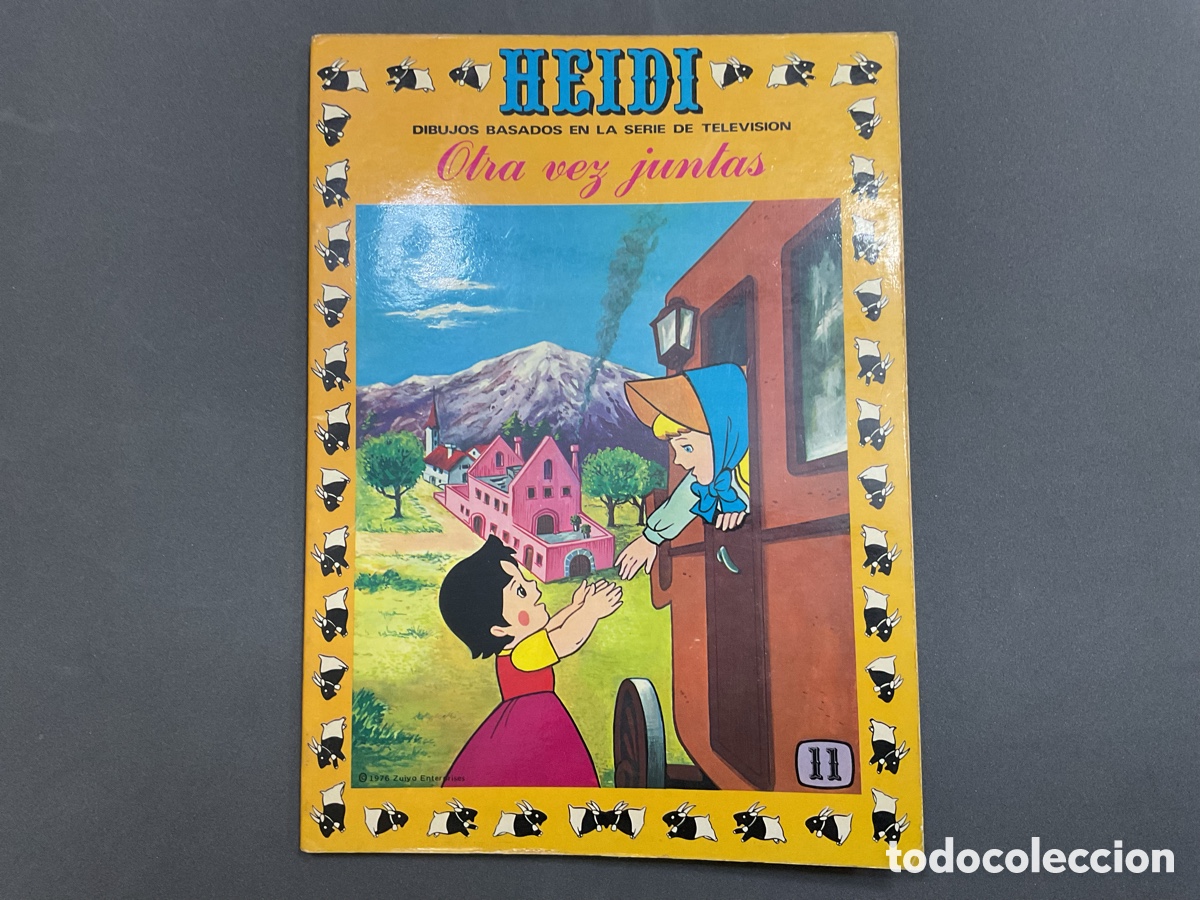 Tebeos: ANTIGUO TEBEO DE HEIDI. N&ordm;11. OTRA VEZ JUNTAS. . EDICIONES RECREATIVAS. E.R.S.A. A&Ntilde;O 1976