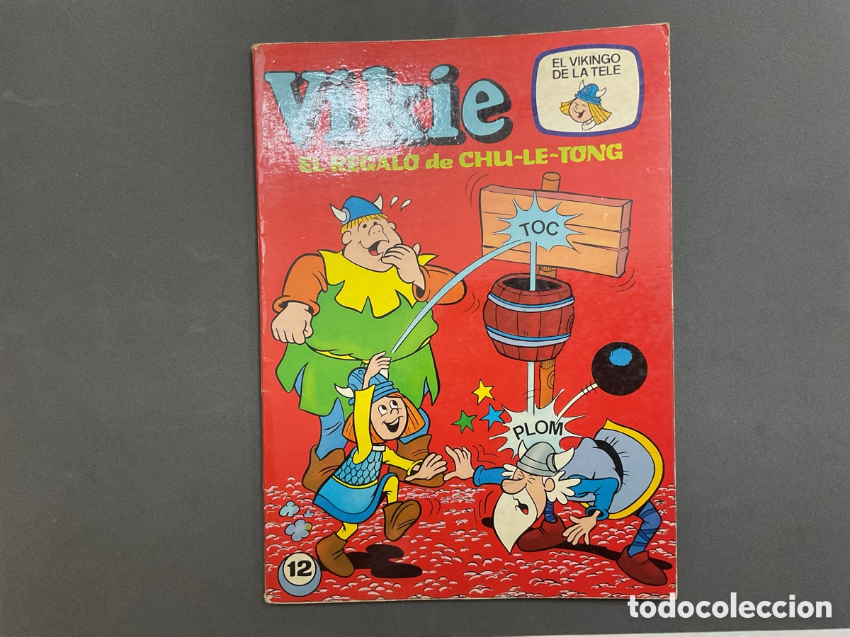 Tebeos: ANTIGUO TEBEO DE VIKIE EL VIKINGO N&ordm; 12. EL REGALO DE CHU-LE-TONG . EDICIONES RECREATIVAS, 1976.