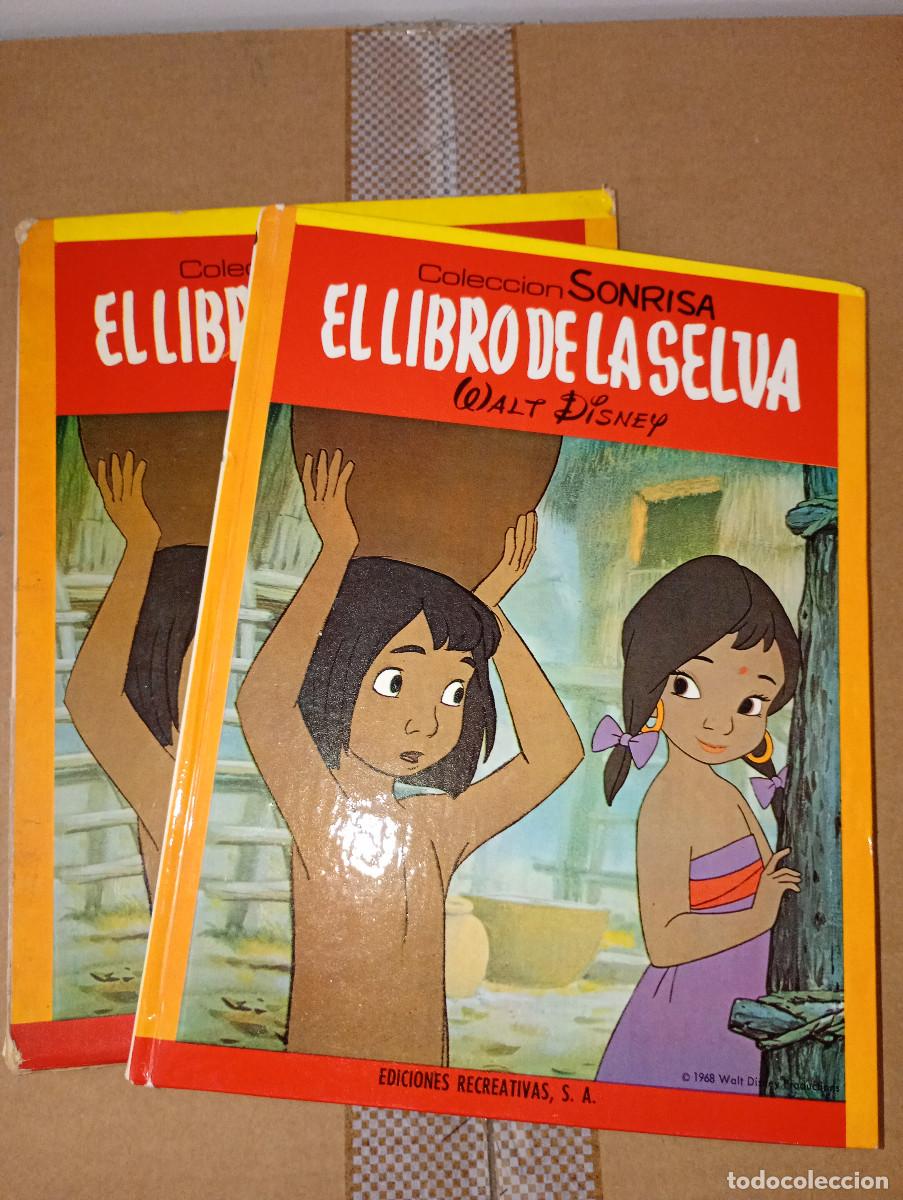 Tebeos: EL LIBRO DE LA SELVA, COLECCI&Oacute;N SONRISA, EDITORIAL ERSA con sobrecubierta - Foto 1
