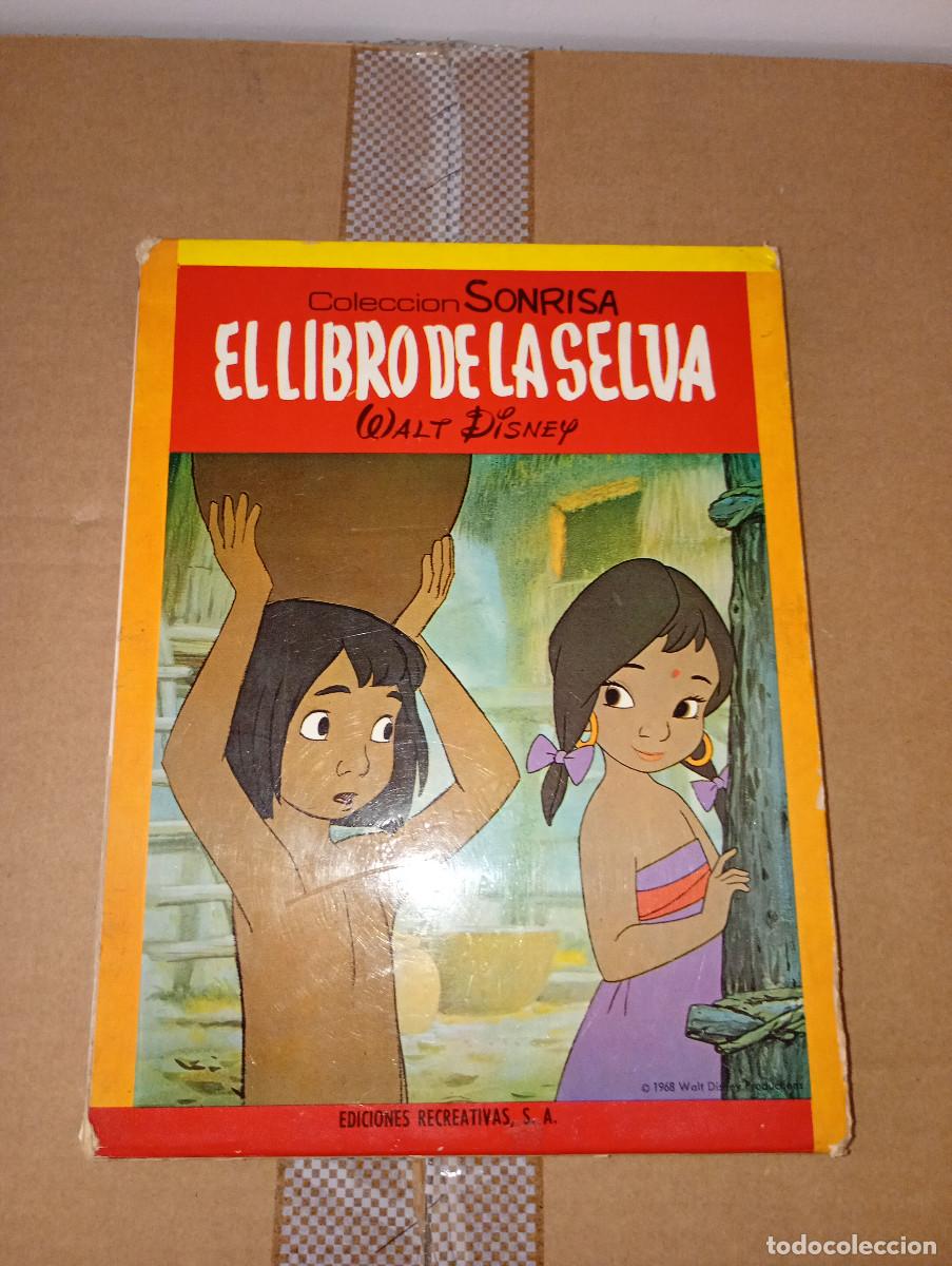 Tebeos: EL LIBRO DE LA SELVA, COLECCI&Oacute;N SONRISA, EDITORIAL ERSA con sobrecubierta - Foto 2