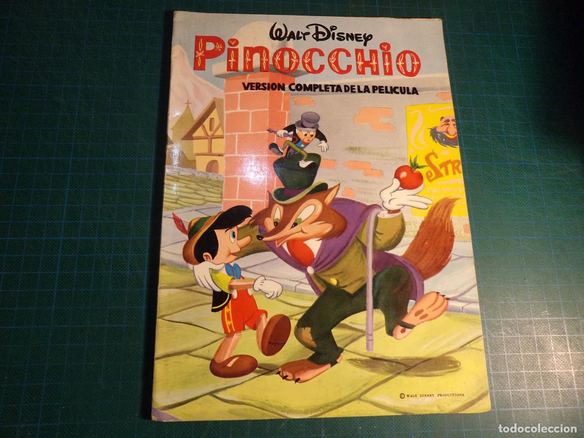 Tebeos: Walt Disney. Pinochio. Version completa de la pelicula. ERSA. (Ref. 15-B)