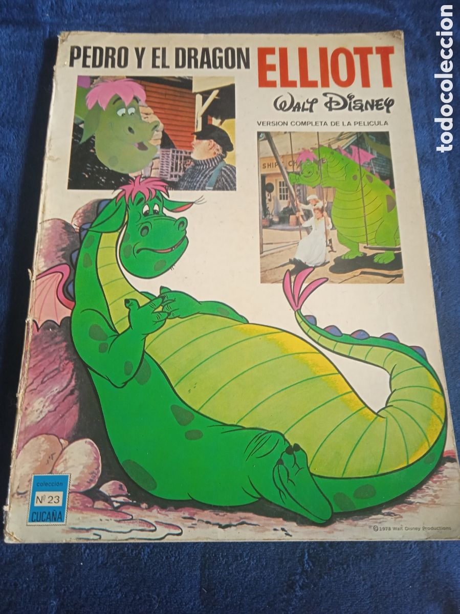 Tebeos: PEDRO Y EL DRAG&Oacute;N ELLIOTT - WALT DISNEY. EDICI&Oacute;N CUCA&Ntilde;A. N&ordm; 23