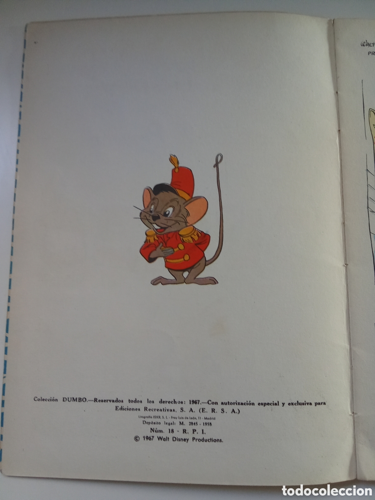 Tebeos: Lote 4 C&oacute;mics antiguos Colecci&oacute;n Dumbo - Foto 3