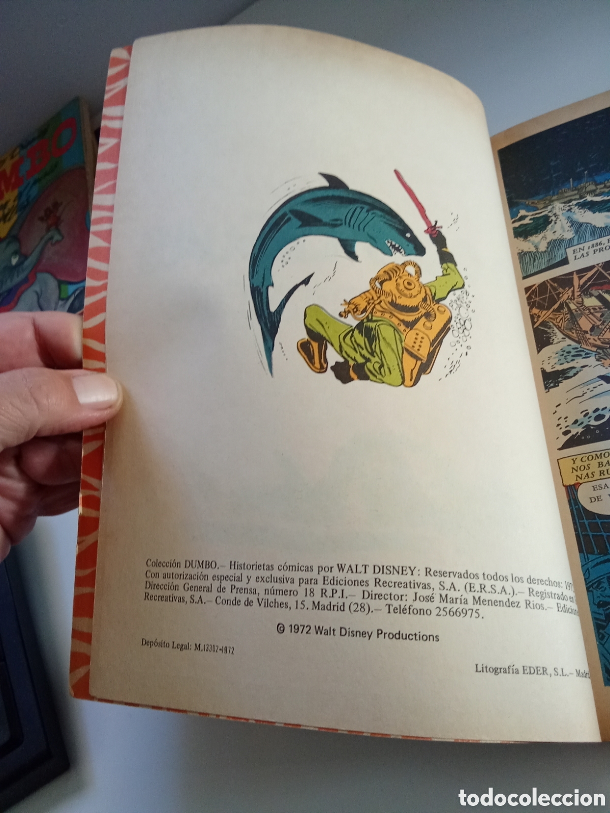 Tebeos: Lote 4 C&oacute;mics antiguos Colecci&oacute;n Dumbo - Foto 10