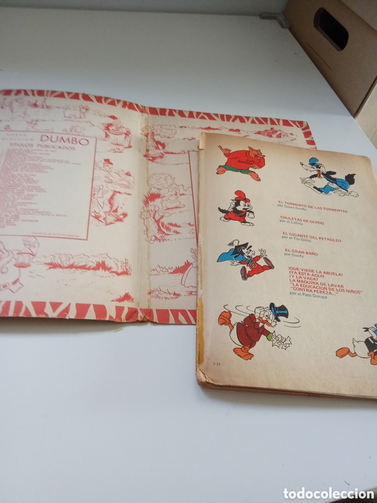 Tebeos: Lote 4 C&oacute;mics antiguos Colecci&oacute;n Dumbo - Foto 15
