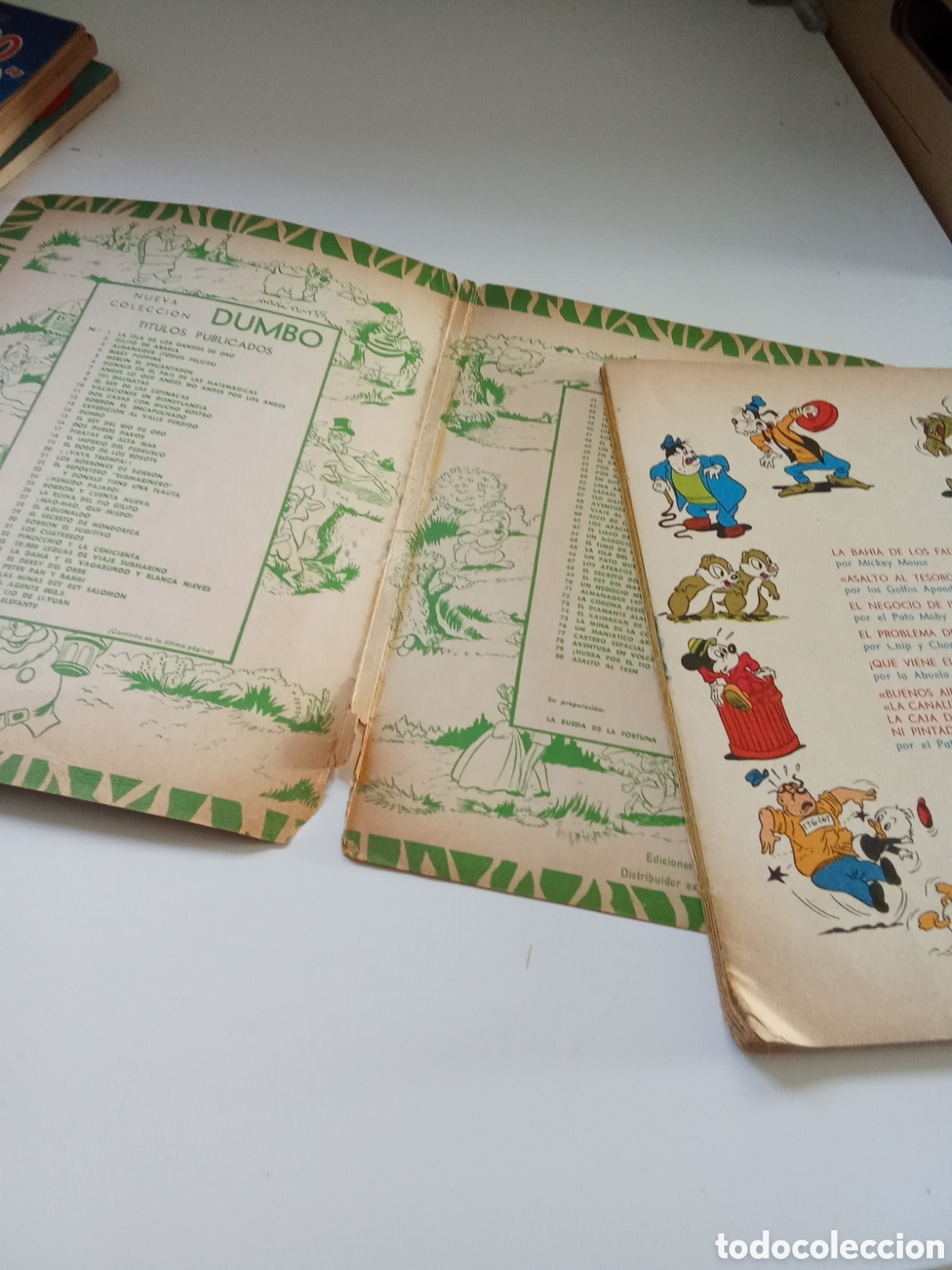 Tebeos: Lote 4 C&oacute;mics antiguos Colecci&oacute;n Dumbo - Foto 21