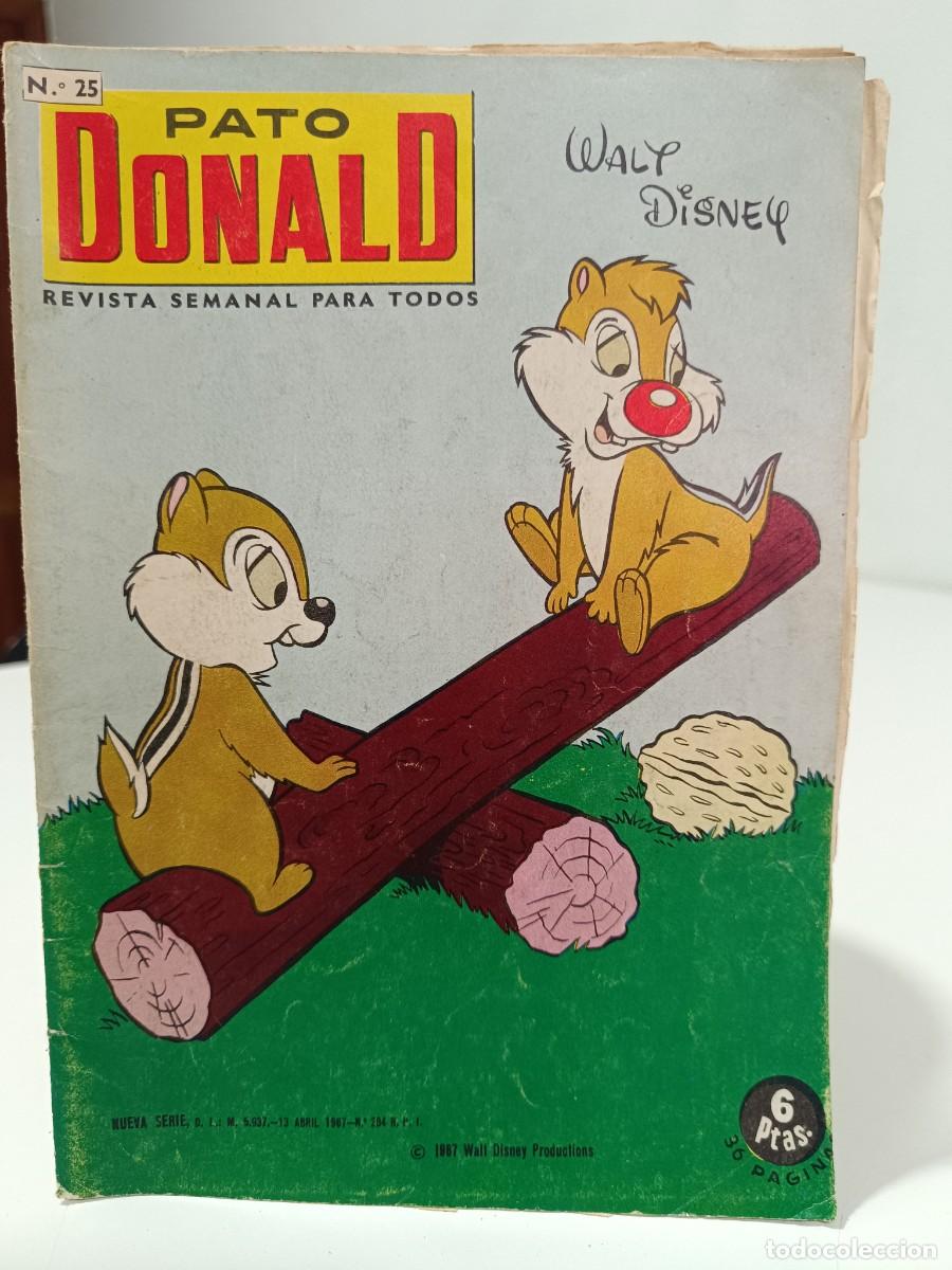 Tebeos: PATO DONALD NUMERO 25 ERSA LA DESCRIPCION SON LAS FOTOS