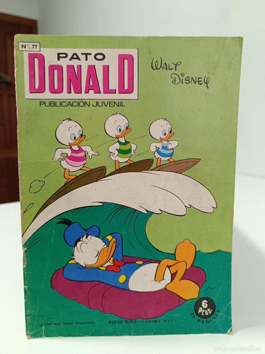 Tebeos: PATO DONALD NUMERO 77 ERSA LA DESCRIPCION SON LAS FOTOS