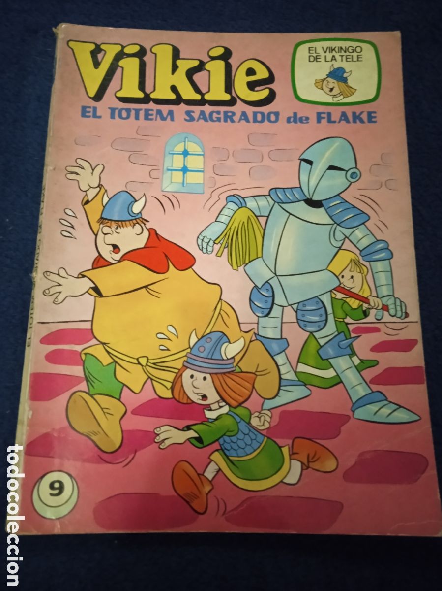 Giornalini: VIKIE EL VIKINGO DE LA TELE N&ordm; 9 -EDICIONES RECREATIVAS
