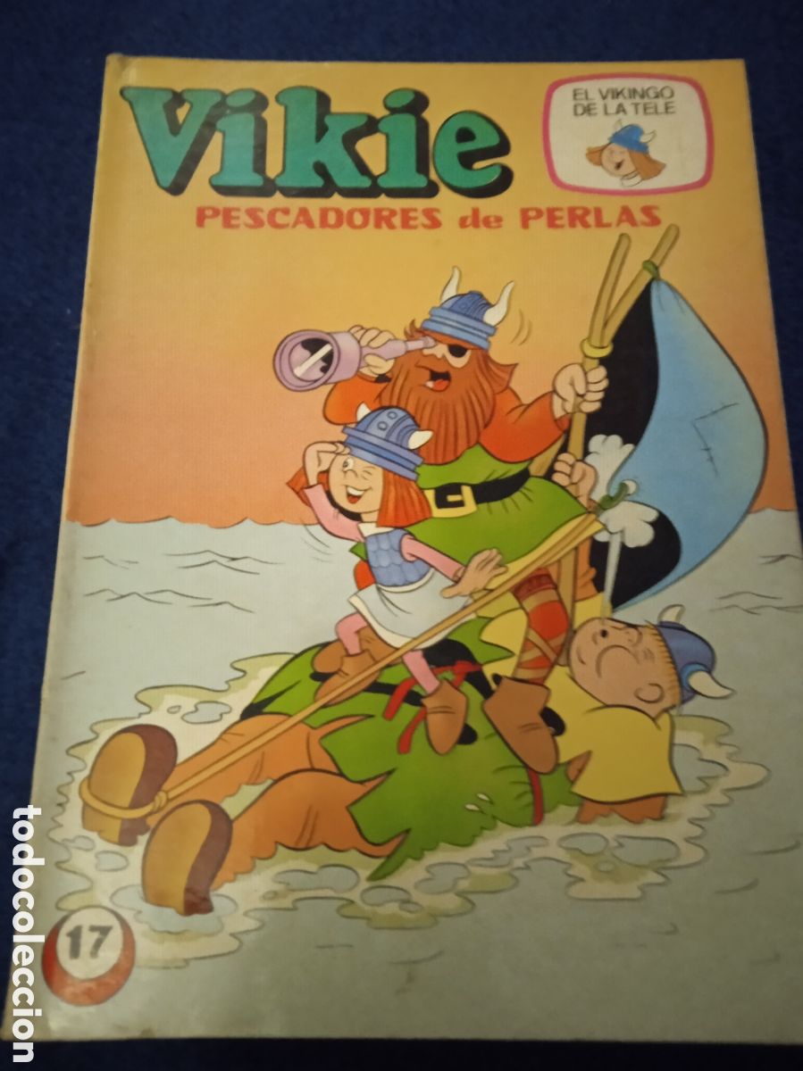 Giornalini: VIKIE EL VIKINGO DE LA TELE N&ordm; 17 -EDICIONES RECREATIVAS