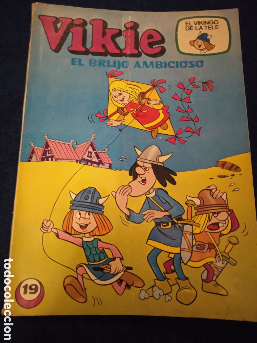 Giornalini: VIKIE EL VIKINGO DE LA TELE N&ordm; 19 -EDICIONES RECREATIVAS