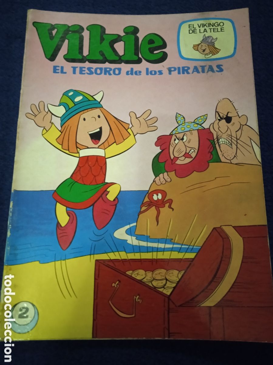 Giornalini: VIKIE EL VIKINGO DE LA TELE N&ordm; 2 - EDITA : EDICIONES RECREATIVAS