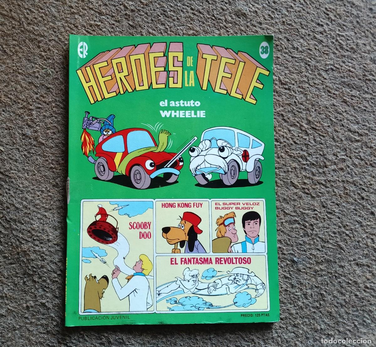 Tebeos: H&eacute;roes de la Tele. N&deg; 38. Ersa. Ediciones Recreativas. 1983. Hanna Barbera