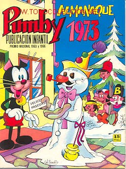 Tebeos: ALMANAQUE DE PUMBY PARA 1973 - Foto 1