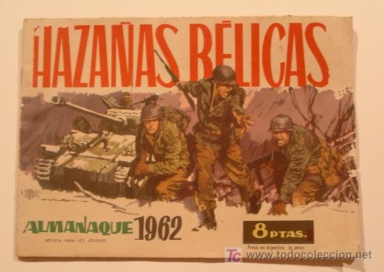 Tebeos: Haza&ntilde;as B&eacute;licas a&ntilde;o 1962, Original - Foto 1