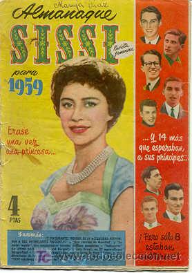 Tebeos: SISSI - ALMANAQUE PARA 1.959 - Foto 1