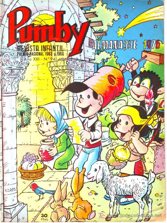 Tebeos: pumby n&ordm; 941. almanaque 1976 - Foto 1