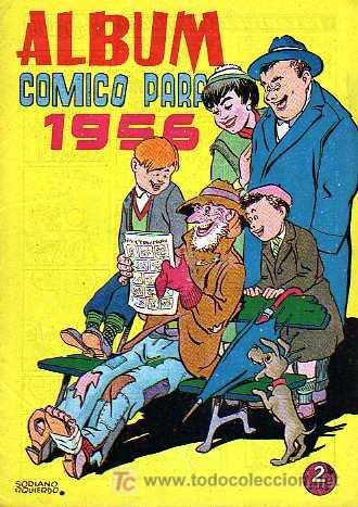 Tebeos: ALBUM COMICO PARA 1956 - Foto 1