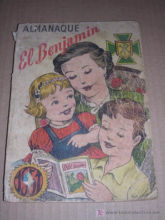 Tebeos: ALMANAQUE EL BENJAMIN 1950 - Foto 1