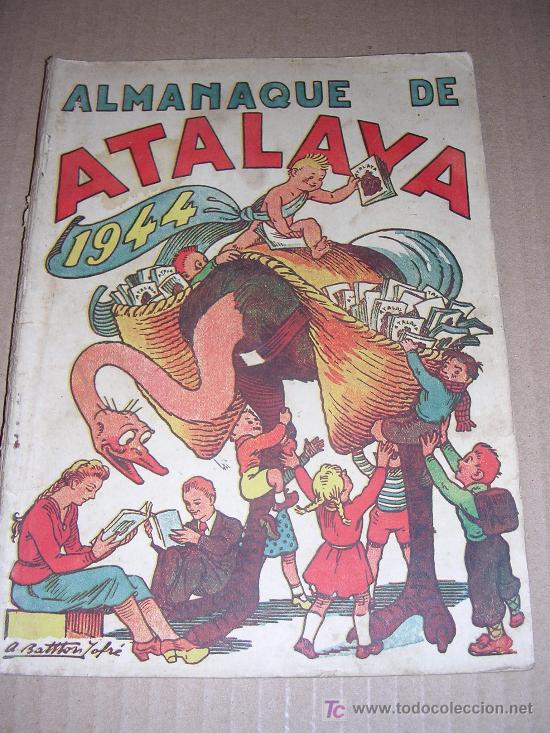 Tebeos: ALMANAQUE DE ATALAYA 1944 - Foto 1