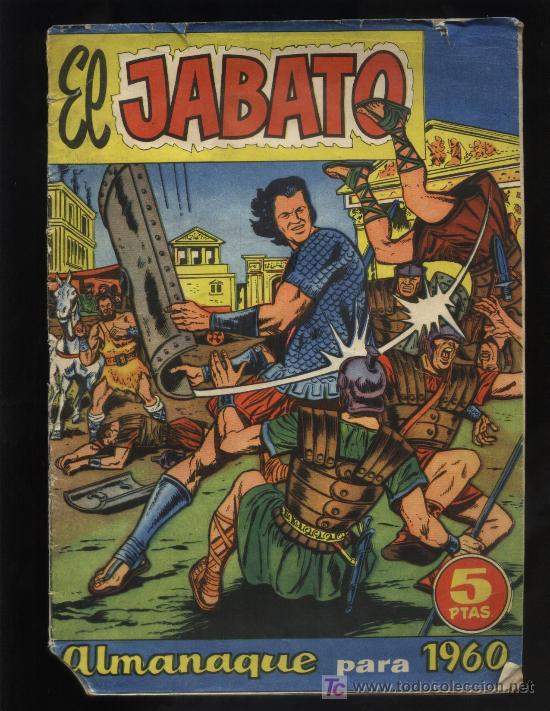 Tebeos: EL JABATO ALMANAQUE PARA 1960 - Foto 1