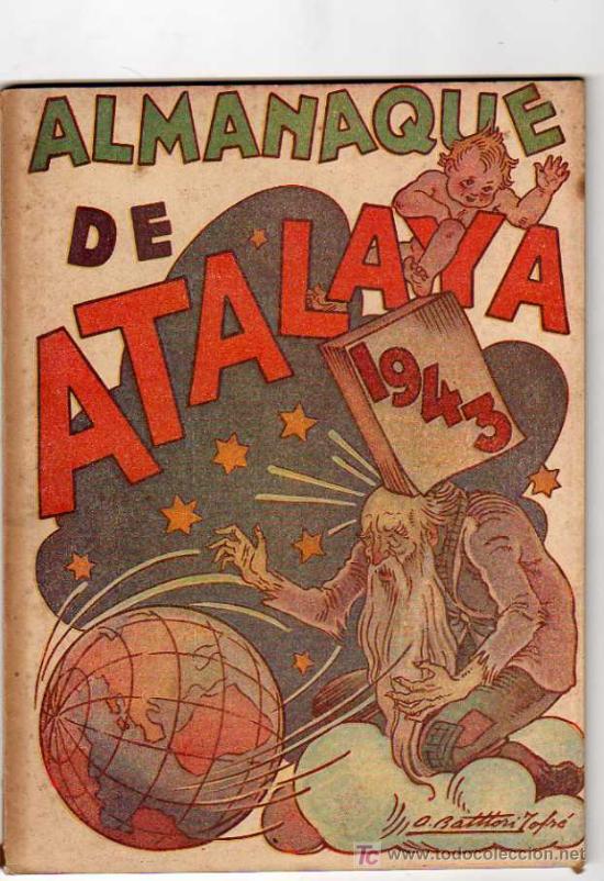 Tebeos: ALMANAQUE DE ATALAYA 1943 - Foto 1