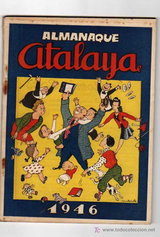 Tebeos: ALMANAUQE ATALAYA 1946 - Foto 1