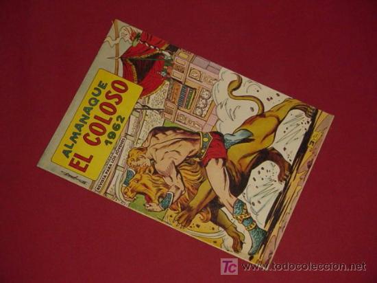 Tebeos: EL COLOSO. ALMANAQUE 1962 (VALENCIANA). - Foto 1