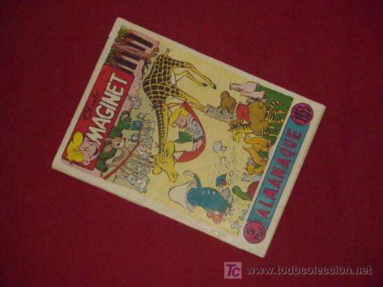 Tebeos: MAGINET. ALMANAQUE 1955. &iexcl;&iexcl; RARO !! - Foto 1