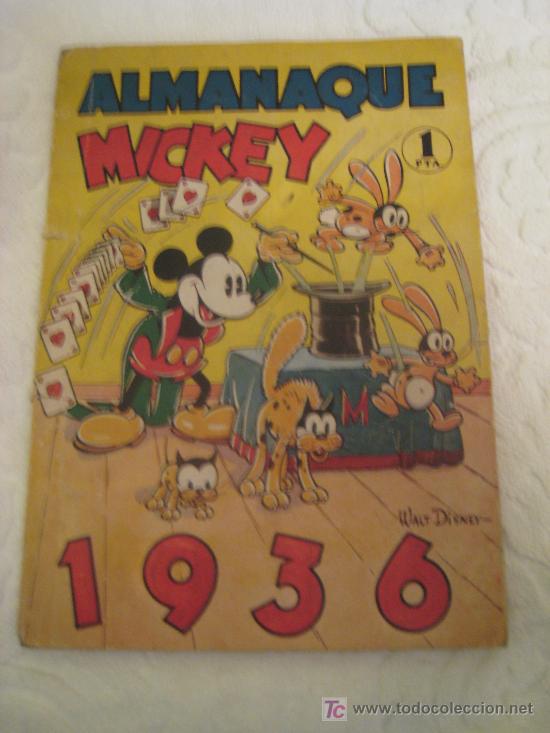 Tebeos: ALMANAQUE MICKEY 1936 - Foto 1