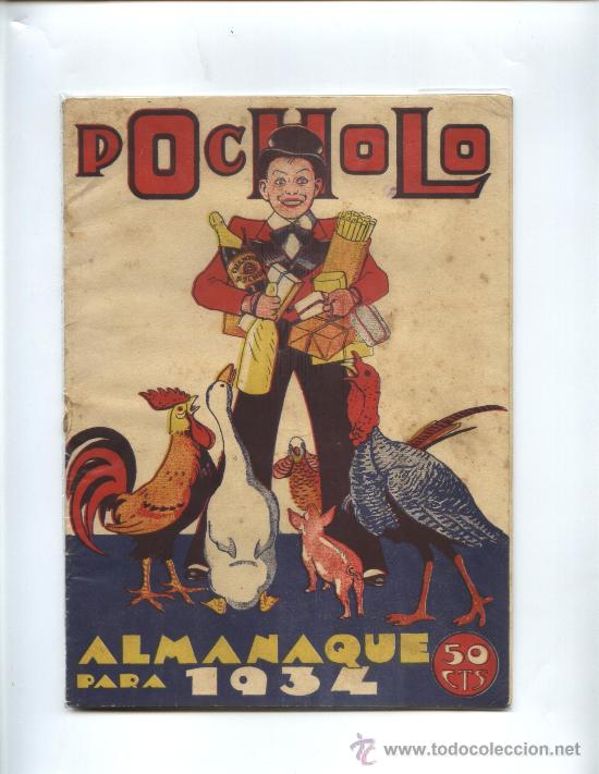 Tebeos: ALMANAQUE POCHOLO PARA 1934 - Foto 1