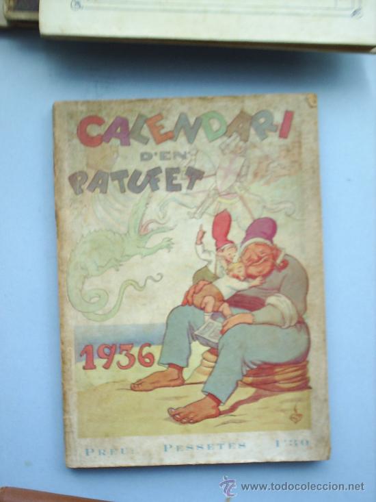 Tebeos: CALENDARI D&acute;EN PATUFET 1936 - Foto 1