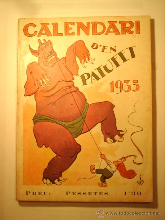 Tebeos: calendari d&acute;enpatufet 1935 - Foto 1