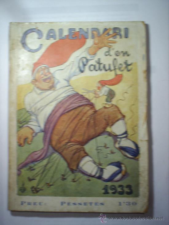 Tebeos: calendari d&acute;en patufet 1933 - Foto 1
