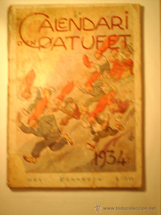 Tebeos: CALENDARI D&acute;EN PATUFET 1934 - Foto 1