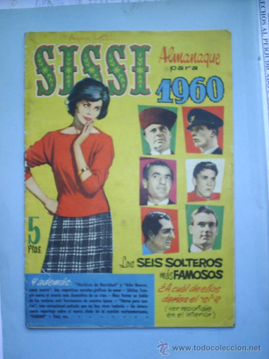 Tebeos: ALMANAQUE 1960- SISSI - Foto 1