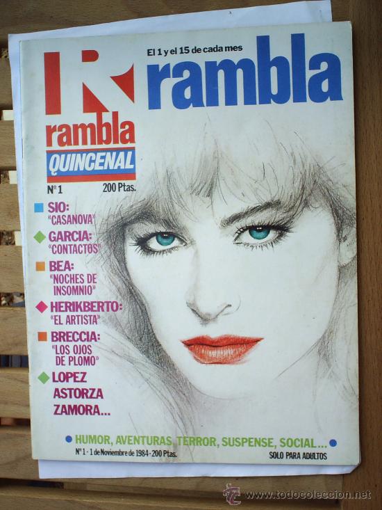 Tebeos: RAMBLA --N.1---1984 - Foto 1
