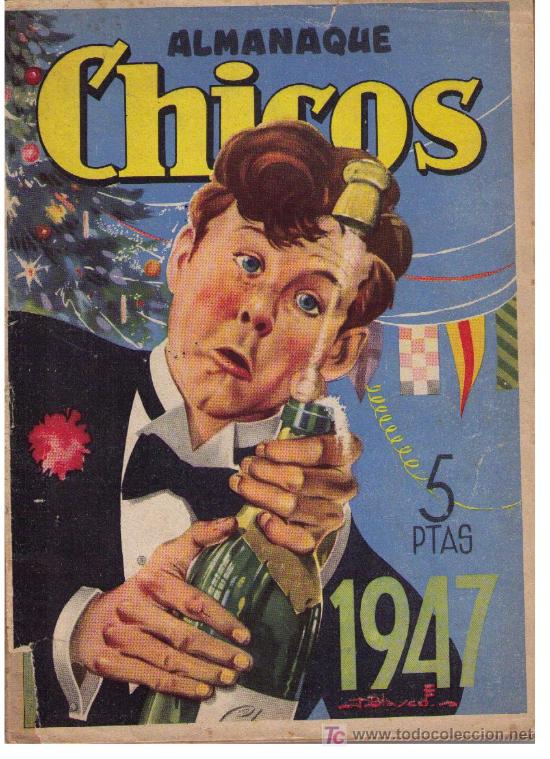 Tebeos: Chicos. Almanaque 1947 - Foto 1
