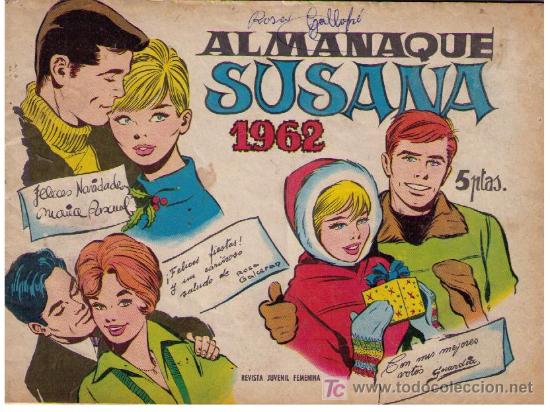 Tebeos: Susana Almanaque 1962 - Foto 1