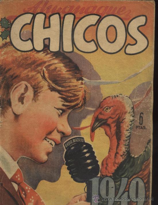 Tebeos: ALMANAQUE DE CHICOS DEL A&Ntilde;O 1949 - Foto 1