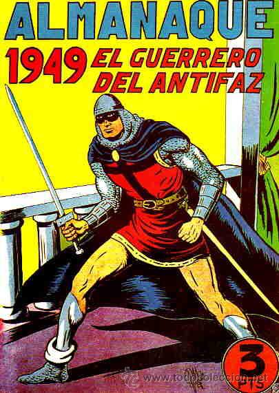 Tebeos: Almanaque (Guerrero-1949)  (Reeditado) - Foto 1