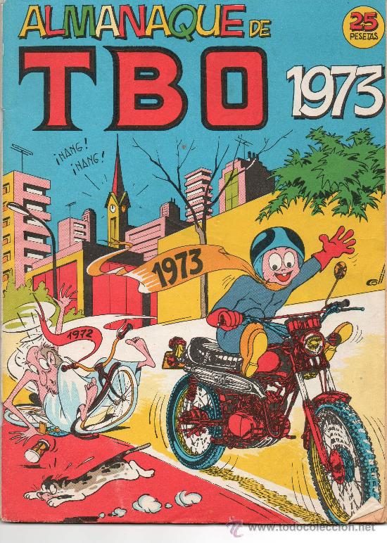 Tebeos: TBO ALMANAQUE PARA 1973 - Foto 1