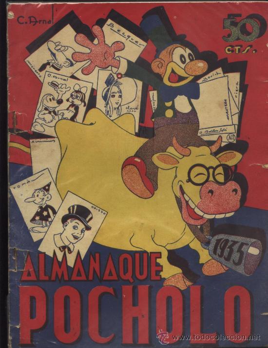 Tebeos: ALMANAQUE DE POCHOLO PARA 1935 - Foto 1