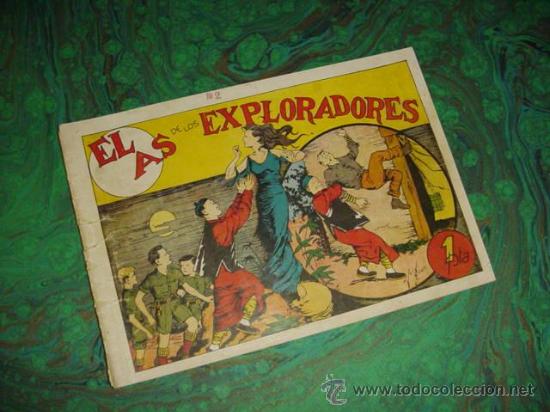 Tebeos: EL AS DE LOS EXPLORADORES (GUERRI) ... N&ordm; 8 - Foto 1